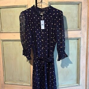 Magical WYSE silk midi dress NWT